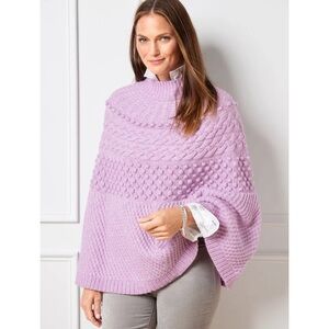 NWOT Talbots Poncho 💗
